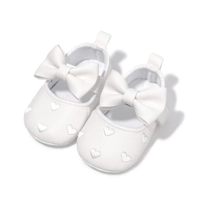 New Baby Boys Girls Shoes Love Bow Fringe Soft Soled Non-slip Footwear First Walkers Crib Shoes Moccasins Toddler Girls Shoesv