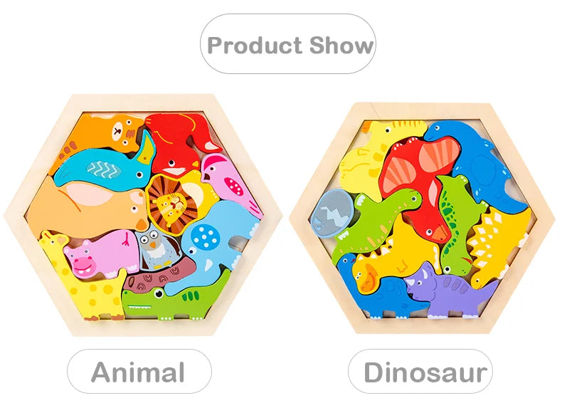 Children's creative three-dimensional puzzles / Education toys