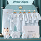 Newborn Baby Clothing 15/17/18/20 Pcs/0-3Months 100%Cotton Kids Clothes Suit Unise Infant Boys Girls Clothing Set Without Box