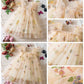 Toddler Baby Girls Party Dresses Back Butterfly