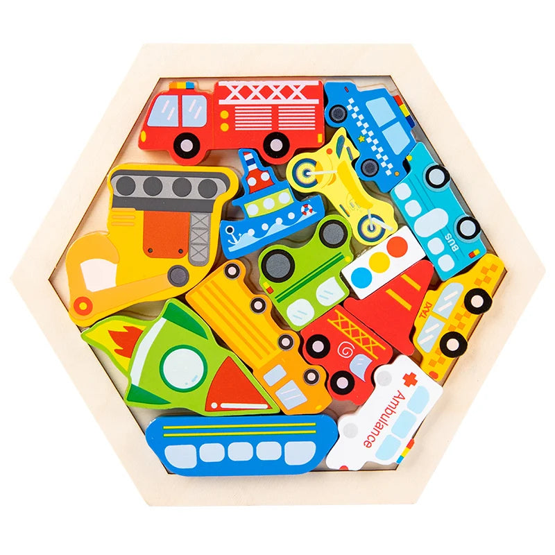 Children's creative three-dimensional puzzles / Education toys