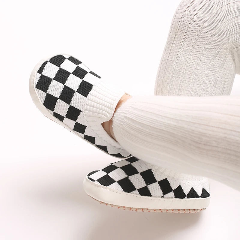 Baby Shoes Boy Girl Cotton Fabric Casual Anti-slip Soft Sole Shoes Infant Kids Walking Toddler 0-18 Months