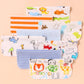 Newborn 8 Piece Baby Saliva Wipes 100% Cotton Soft and Comfortable Shower Towels