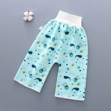 Waterproof Baby Diaper Pants - Leak-Proof Urine Training Pants, Washable Cloth Diapers, Sleep Bed Pants & Potty Training Pants for Infants and Kids