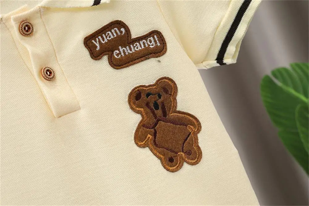 Kids Clothes Boys Summer Two-piece Sets  New Boys Baby Outfit Fashion Trendy Clothing Casual Set 0-4 Years Old