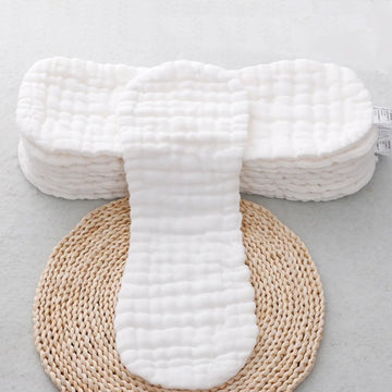 12-Ply Newborn Baby Diapers – Comfortable, Breathable Nappy Pants with Unisex Design, Household Pad, and Cotton Inserts (36x15cm)