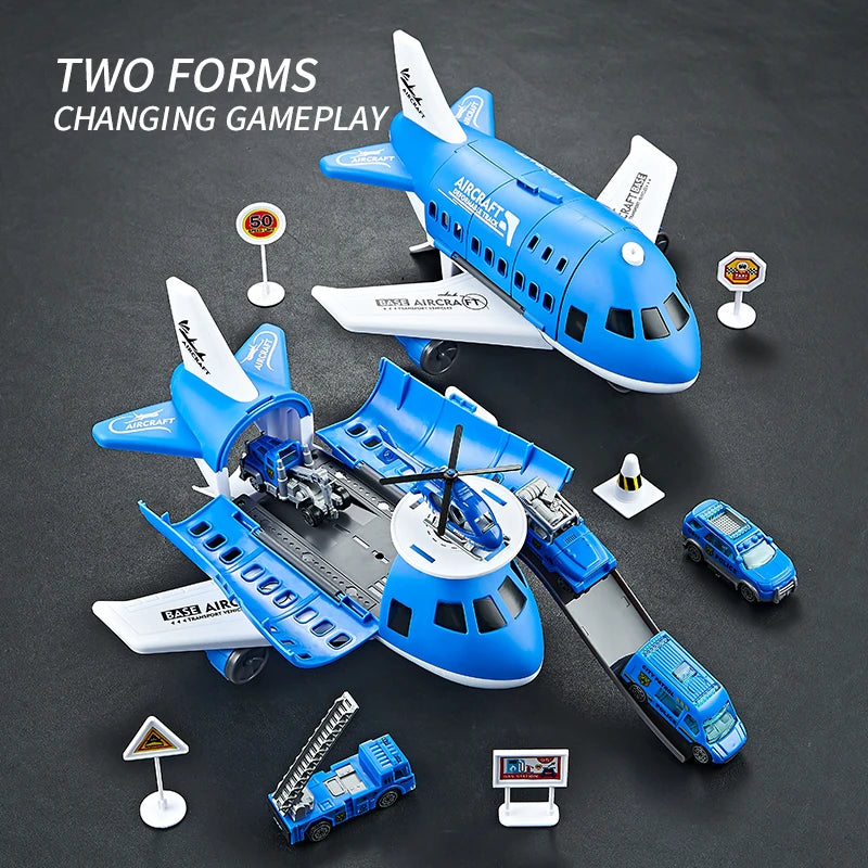 Airplane toy combination for boys and girl