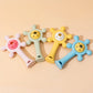Color Kids Silicone Teether Toy Baby Rattle Toy Teething Ring