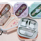 Sanrio Stainless Steel Lunch Box | 3 Compartments 1300ml | Kuromi, Hello Kitty, My Melody & Cinnamoroll