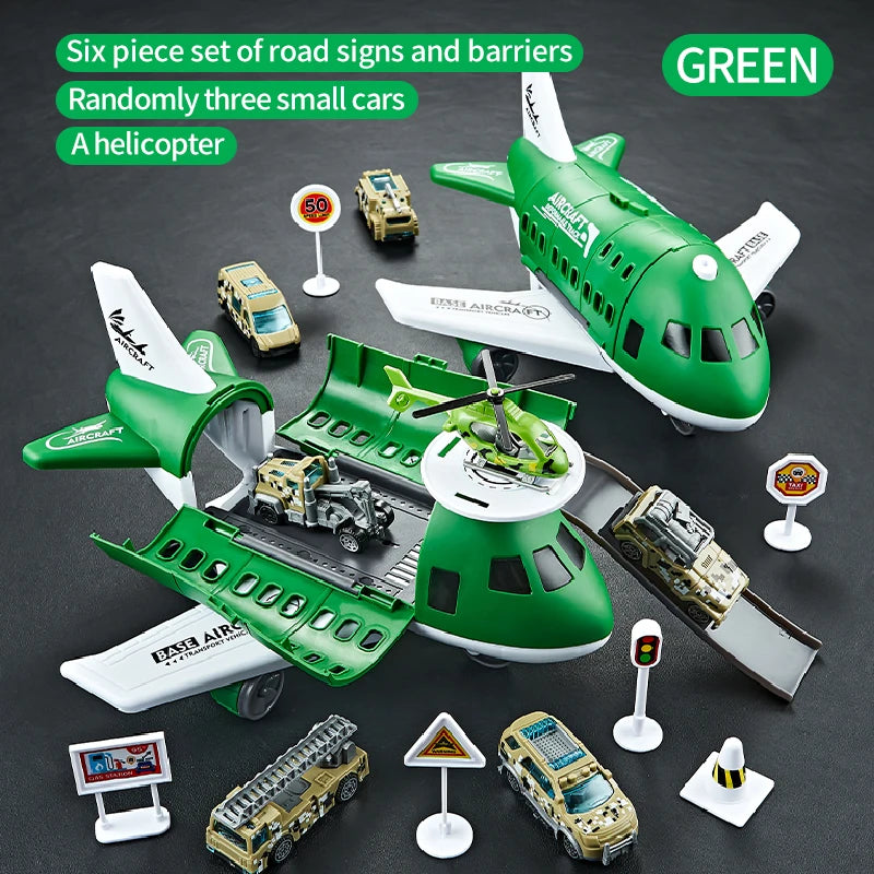 Airplane toy combination for boys and girl