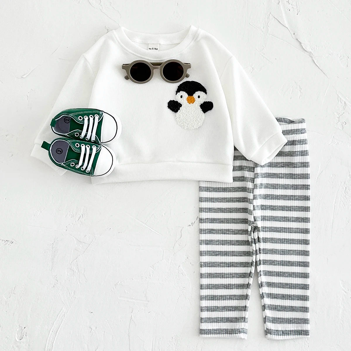 2Pcs Newborn Baby Clothes Sets New Baby Clothing Spring Boys Girls