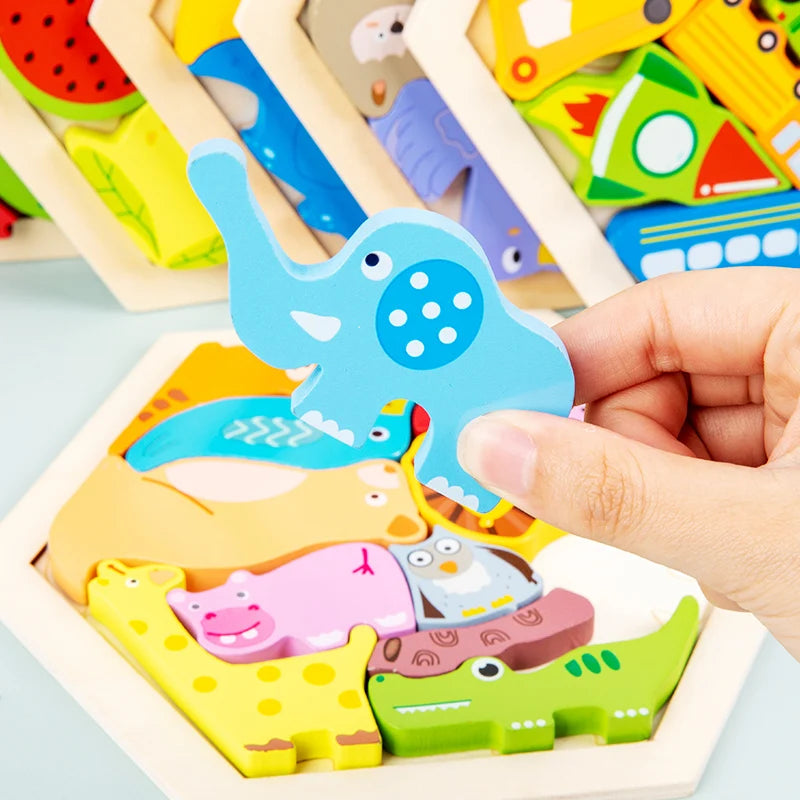 Children's creative three-dimensional puzzles / Education toys