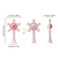 Color Kids Silicone Teether Toy Baby Rattle Toy Teething Ring