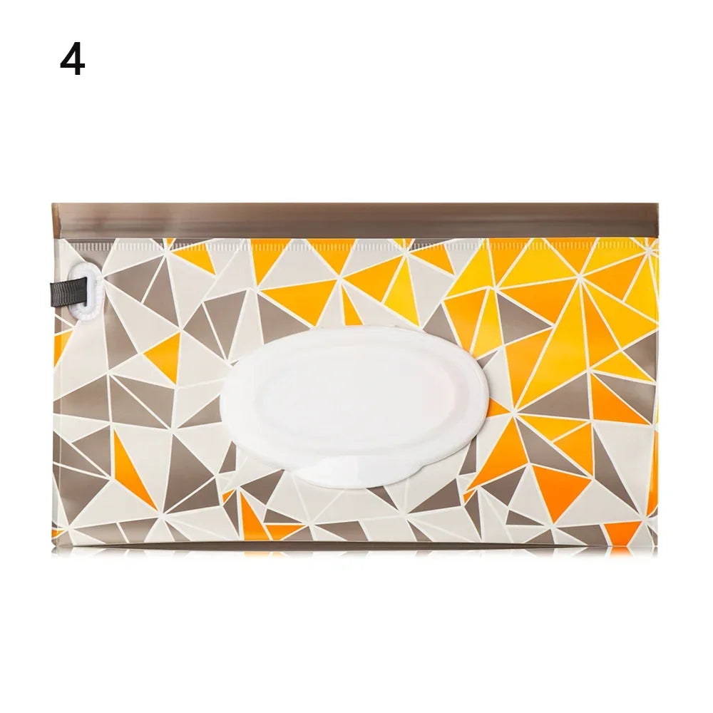 1Pc Baby Fashion Wipes Carrying Case Clutch and Clean Wet Wipes