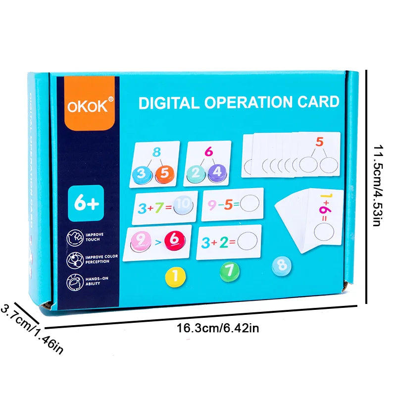 Children's educational toys, mathematical operations learning