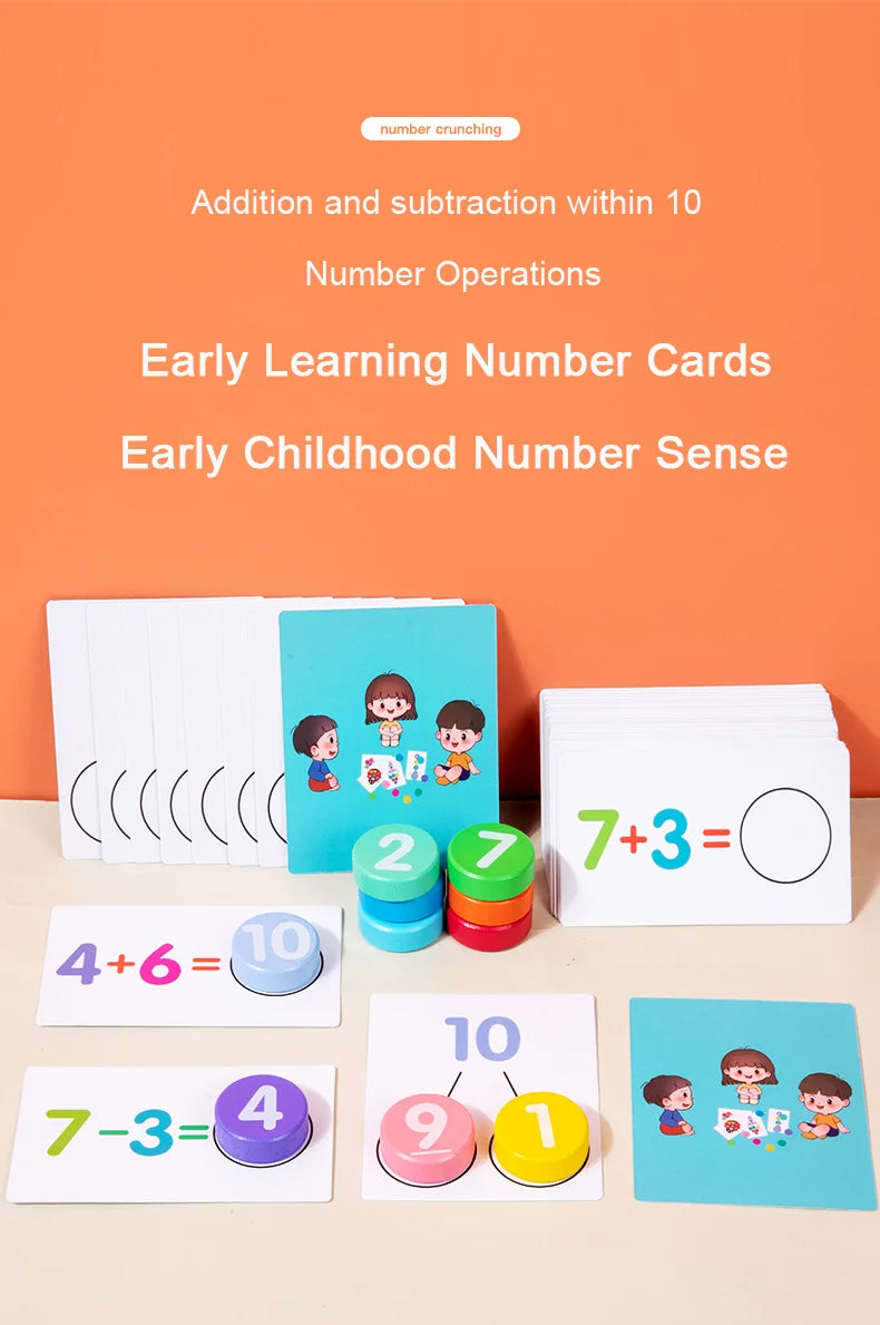 Children's educational toys, mathematical operations learning