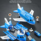Airplane toy combination for boys and girl