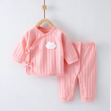 0-6M Newborn Baby Sets For Girls Boys Spring Infant Baby Boy Girl Set Casual Clothes For Girl Long Sleeve T Shirt Pants Costume