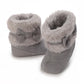 0-18M baby shoes Girls winter plush comfort snow boots cute bow cotton shoes baby soft soled non-slip toddler shoes