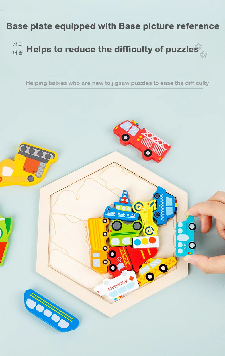 Children's creative three-dimensional puzzles / Education toys