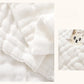 6 Layer Cotton Embroidery Baby Saliva Towels Hand Face Wipes Newborn