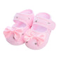 Baby Girl Shoes Newborn Baby girls sock Shoes Anti-Slip Soft Sole First Walkers Toddler Kids Cotton Baptism Shoes 3 6 9 Months