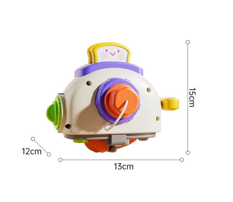 Board Cube Montessori Sensory Educational Toys