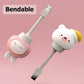Kid Bedroom Decor Bedside Lamp USB Night Light LED Chlidren Cute Cartoon Night Lamp Bear Chick Kitten Remote Control for Baby