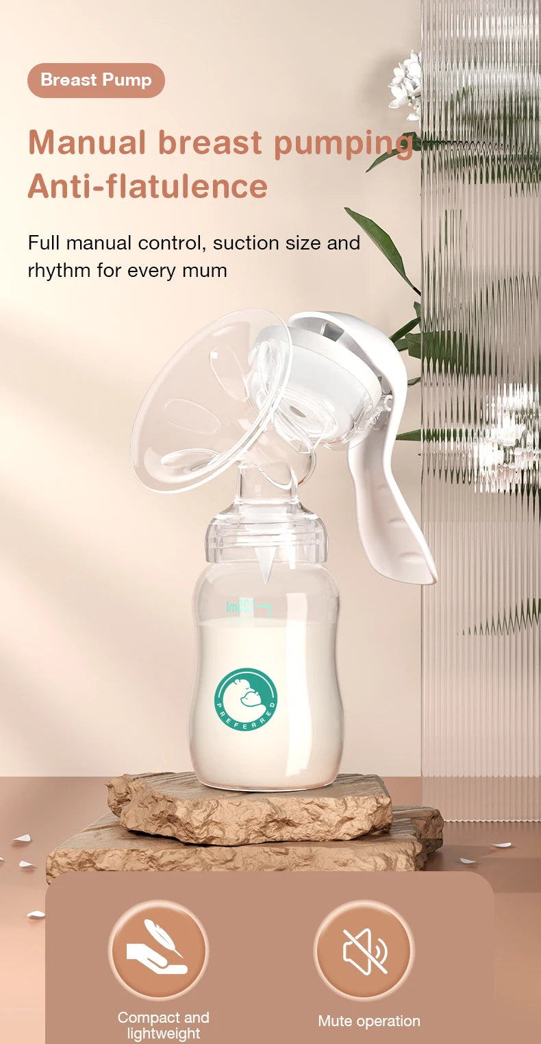 Dr Isla Manual Suction Milk Pump Feeding