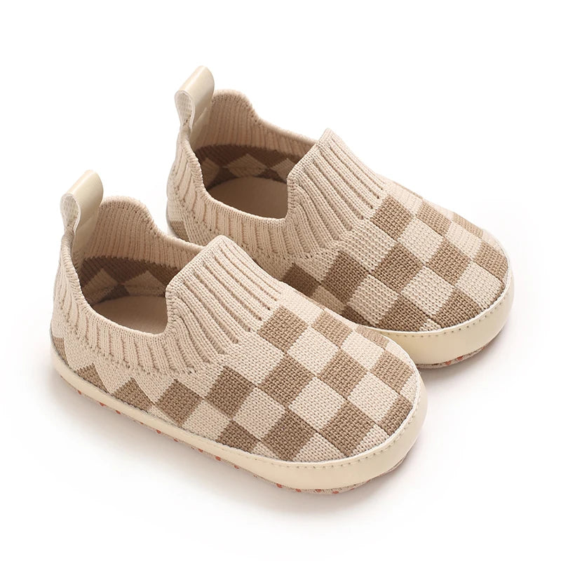 Baby Shoes Boy Girl Cotton Fabric Casual Anti-slip Soft Sole Shoes Infant Kids Walking Toddler 0-18 Months