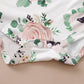0-12Months Newborn Baby Girl 3PCS Clothes Set Floral Long Sleeve Fashion Spring & Autumn Daily Outfit