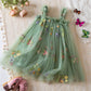 Toddler Baby Girls Party Dresses Back Butterfly