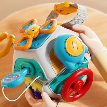 Board Cube Montessori Sensory Educational Toys