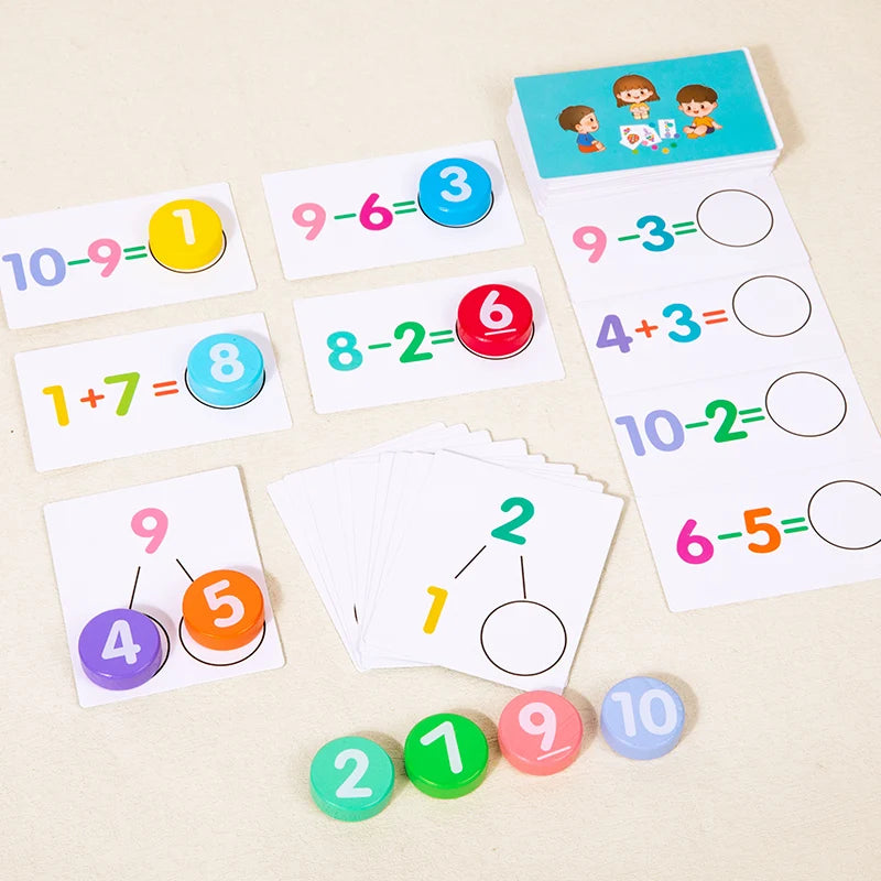 Children's educational toys, mathematical operations learning