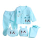 5pcs/Set Newborn Baby Clothing Set Cartoon Infant Boys Girls Clothes Suits Cotton Soft Cute Cat Newborn Outfit Baby Sets ﻿