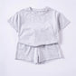 Summer 2pcs Kids Clothes Sets Children Sports Style Tracksuits T-shirts and Shorts Boy and Girl Outfits Suits
