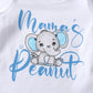 3PCS infant Baby Boy Clothes Set Spring Autumn New Printed Long Sleeve O-neck Romper Top + Pants + Cap Casual Newborn Outfit