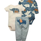 Newborn Baby Clothes Set Baby Boy Born Clothing 3PCS Bodysuit+Pants Outfit Toddler Girl Suit Infant Pajama Pure Cotton Sets