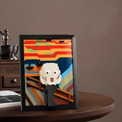 Building Blocks 3D Painting Model Blocks Educational Toys for Children Girls Boys Adult Gifts