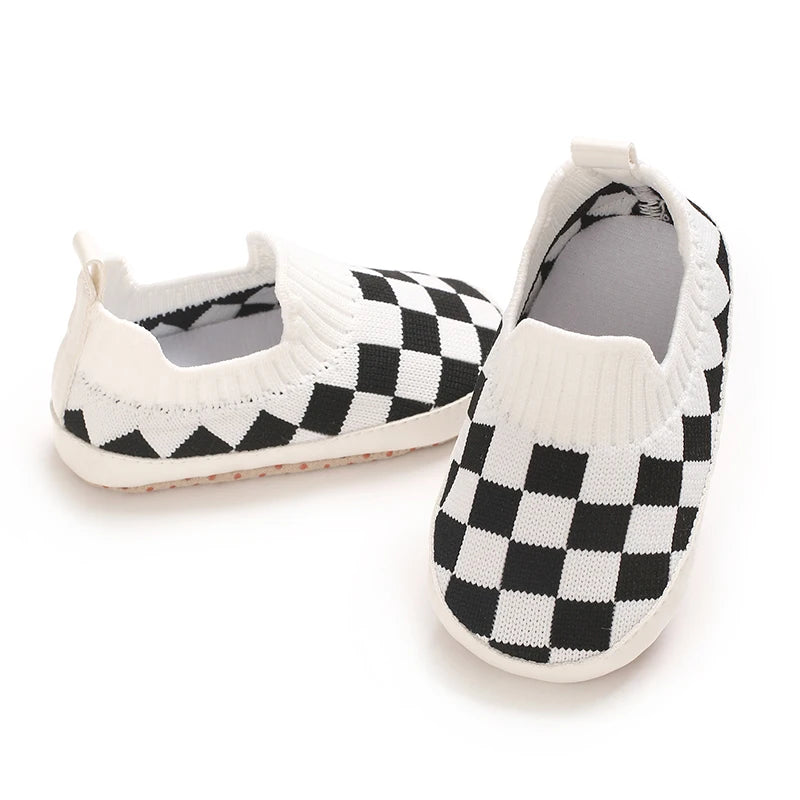 Baby Shoes Boy Girl Cotton Fabric Casual Anti-slip Soft Sole Shoes Infant Kids Walking Toddler 0-18 Months