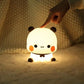 Cute Panda Night Light LED Squishy Novelty Animal Touch Night Lamp