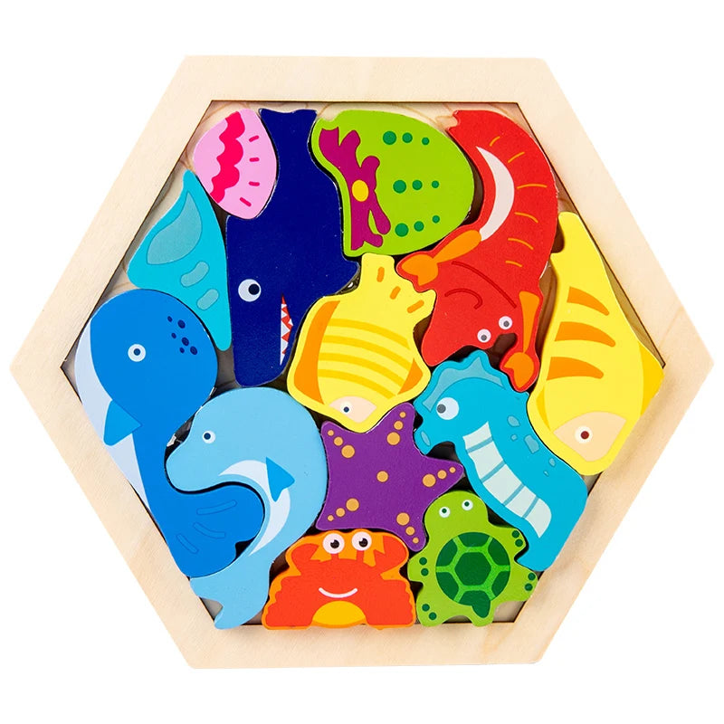Children's creative three-dimensional puzzles / Education toys