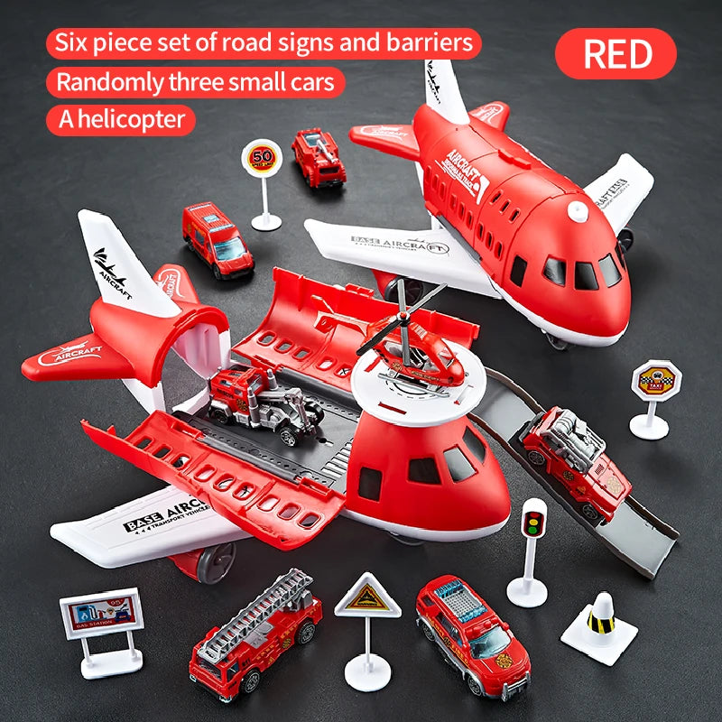 Airplane toy combination for boys and girl