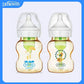 Dr. Brown's newborn glass baby bottle, wide diameter, anti-colic, gas-liquid separation 150ML + 270ML