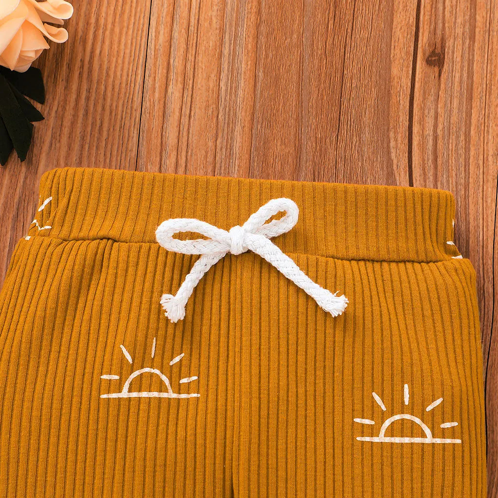 3 PCS Baby Boy Clothes Set Spring Autumn Knitted V-neck Romper+infant Pants+Cap Newborn Outfit