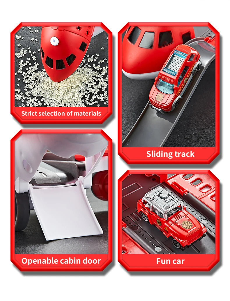 Airplane toy combination for boys and girl