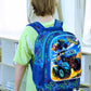 Kids Suitcase for Boys Wheeled Backpack