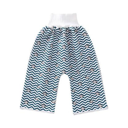 Waterproof Baby Diaper Pants - Leak-Proof Urine Training Pants, Washable Cloth Diapers, Sleep Bed Pants & Potty Training Pants for Infants and Kids