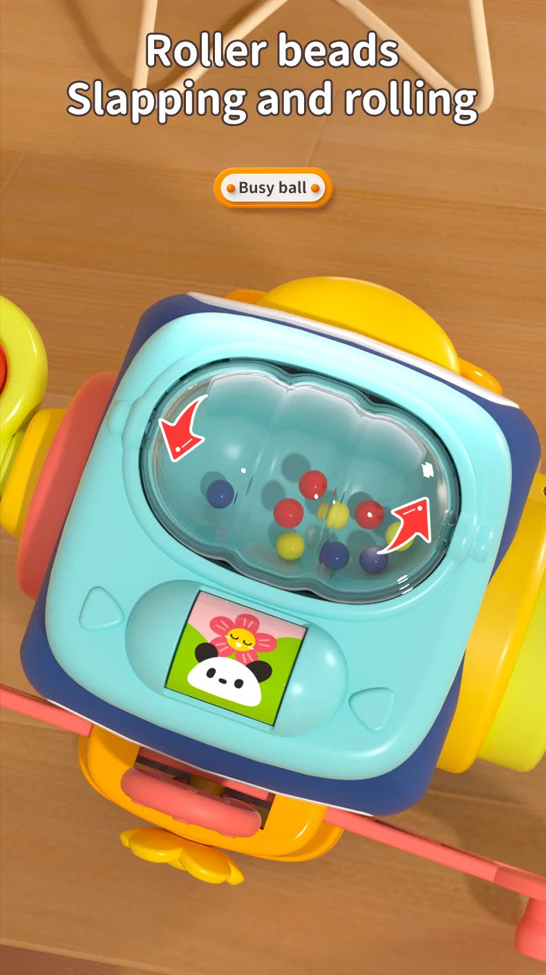 Board Cube Montessori Sensory Educational Toys