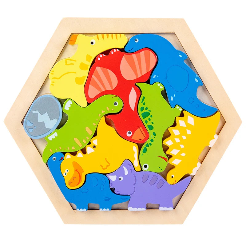 Children's creative three-dimensional puzzles / Education toys